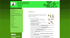 Desktop Screenshot of die-personal-werkbank.de